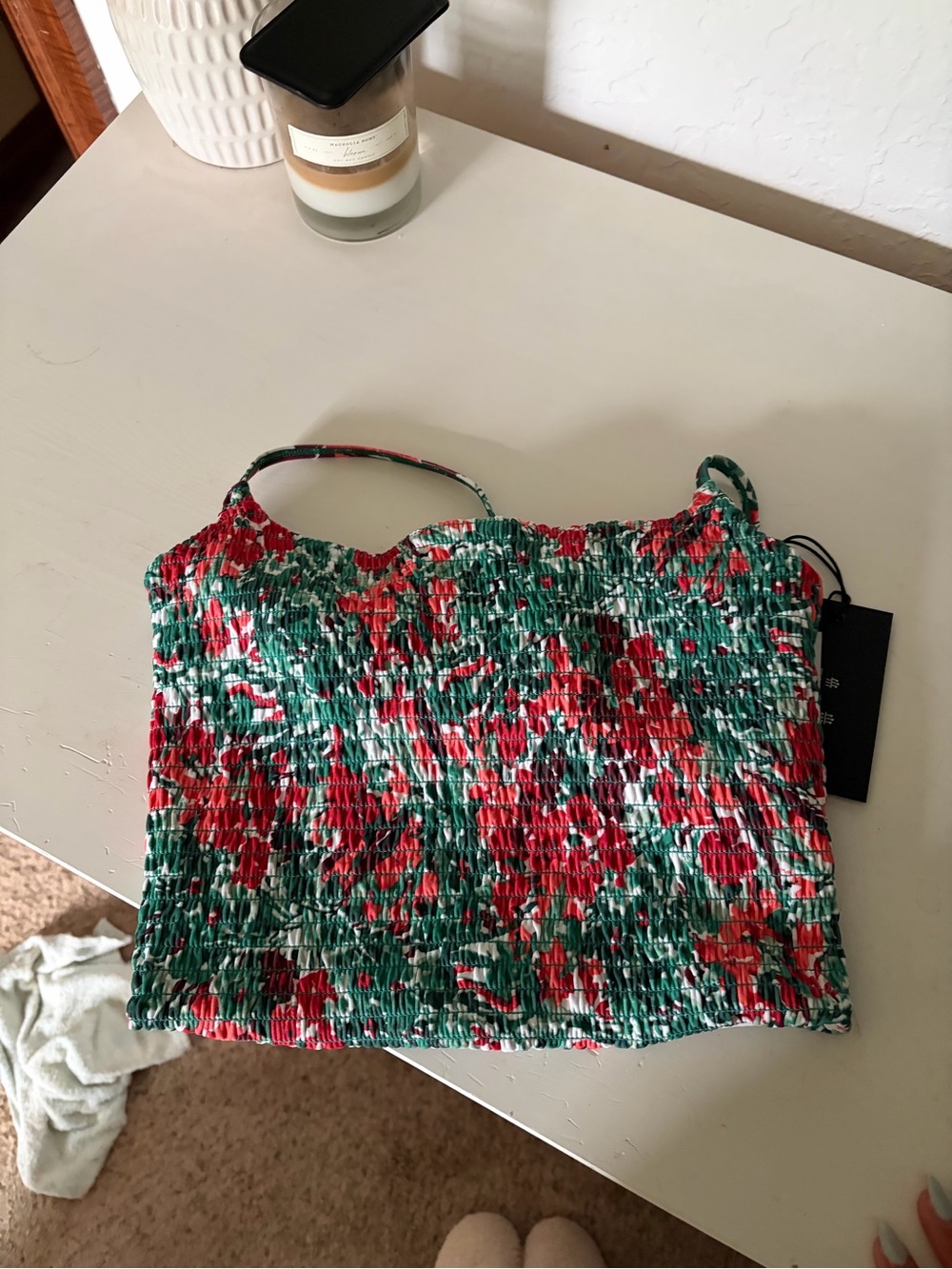 NWT YPB studioFLEX Smocked Tank - Picture 5 of 7